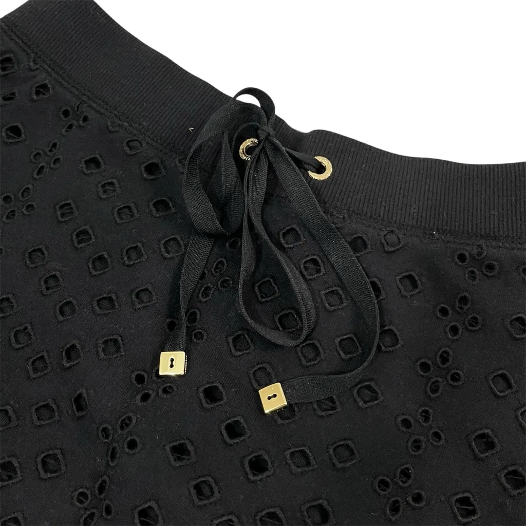 Juicy Couture Black Eyelet A-line Skirt Size XS - Image 4