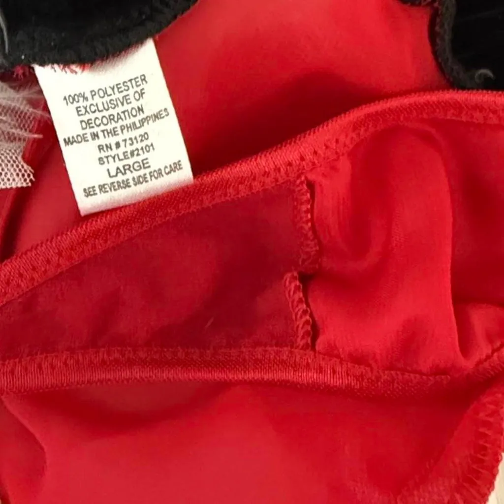 Frederick’s of Hollywood Santa Costume Lingerie Set - Image 7