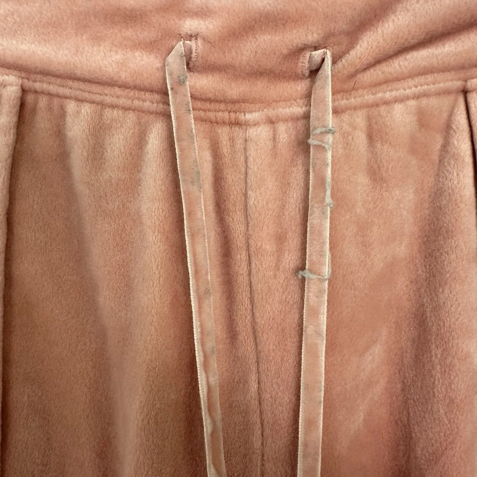House of Harlow 1960 Nicole Richie Pink Velour Sweatpants Joggers XS Y2K - Image 4