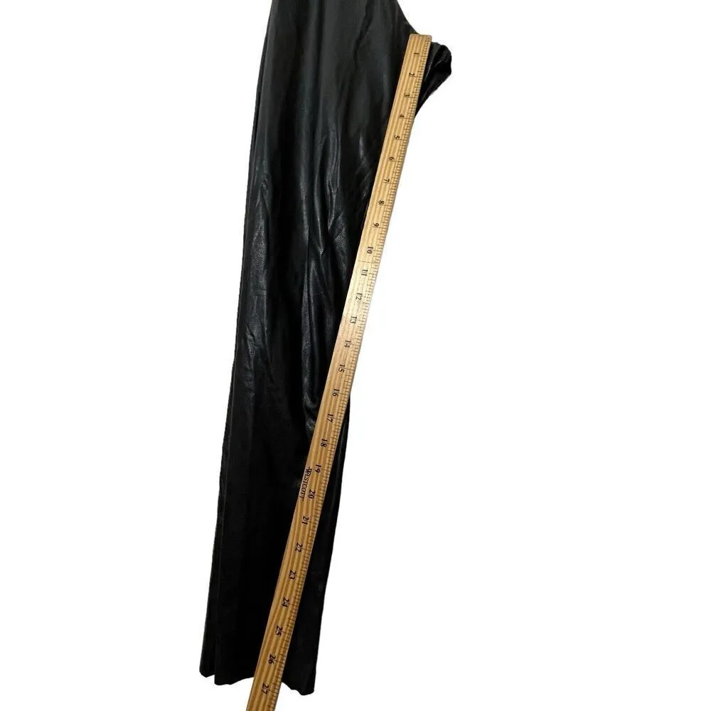 Commando Faux Leather Leggings Women’s Size Small Black High Rise Compre… - Image 11