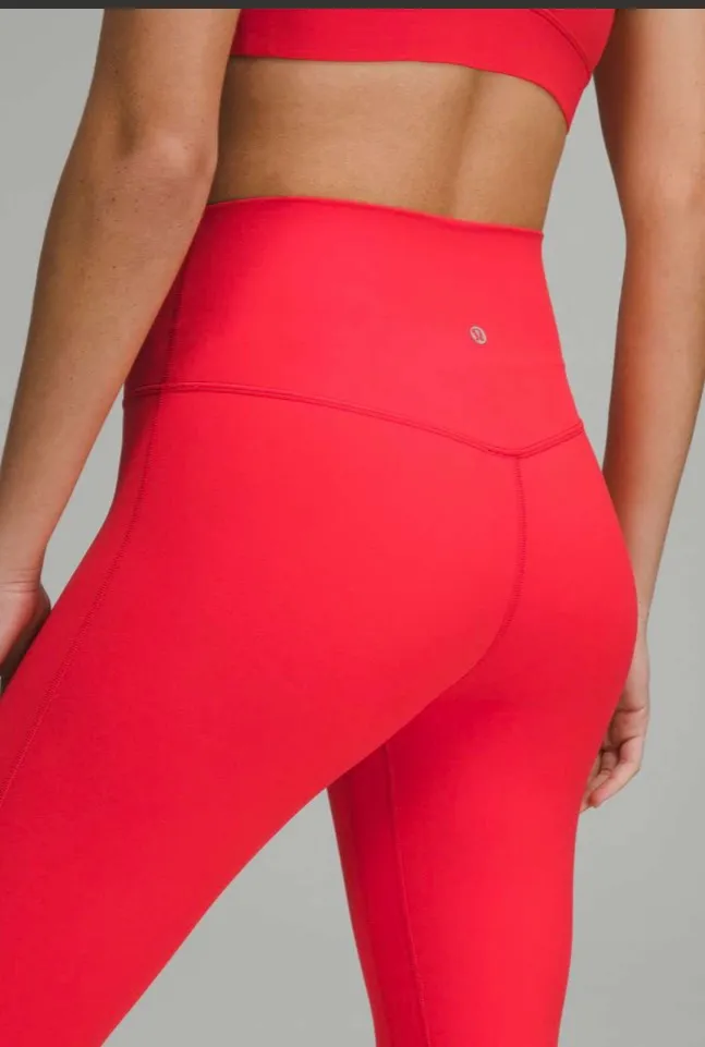 Lululemon Align High-Rise Pant 28" in Love Red - Image 3