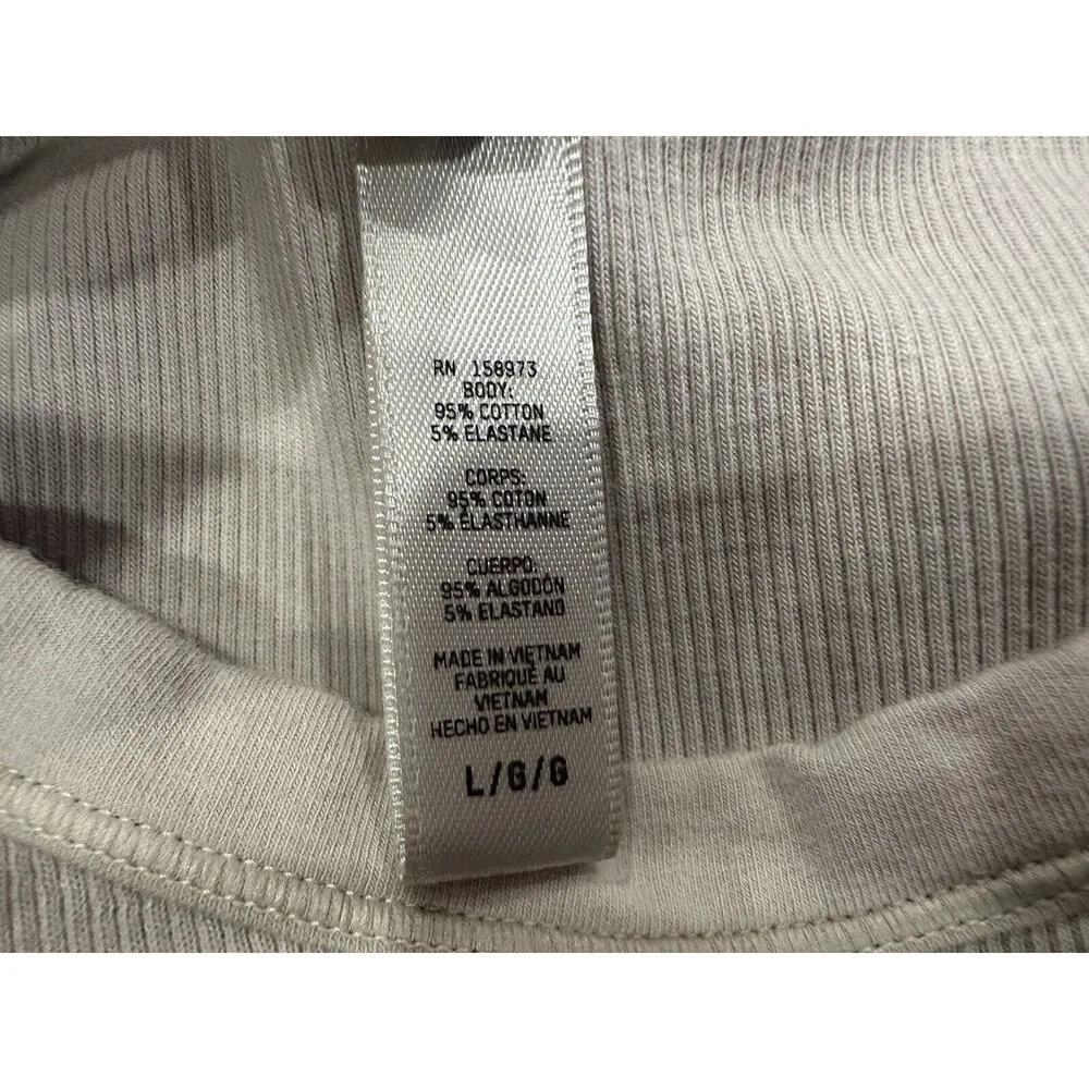 Skims Bodycon Ribbed Tank Dress in Stone Large L NWOT - Image 6