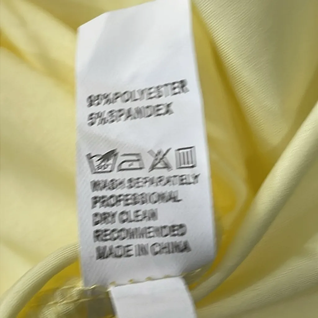Votuleazi Amazon Light Yellow Maxi Dress Size L - Image 6