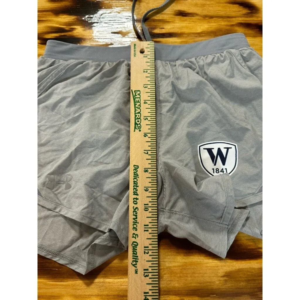 Under Armour Heat Gear Loose Shorts Women’s Size Med Grey‎ Running Sporty Active - Image 5