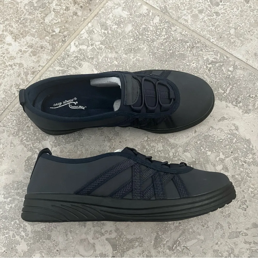 NEW Easy Street Makena Slip-On Sneakers in Navy, New w/o Box - Image 8