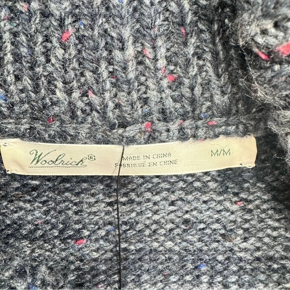 Woolrich Navy Blue Desert Chill Pullover Sleeveless Turtleneck Tunic Medium NEW - Image 8