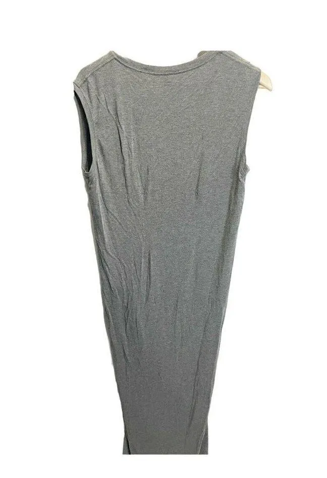Kit And Ace Womens Casual Shirt Maxi Dress Gray Size 4 Cashmere Blend Beach - Image 6