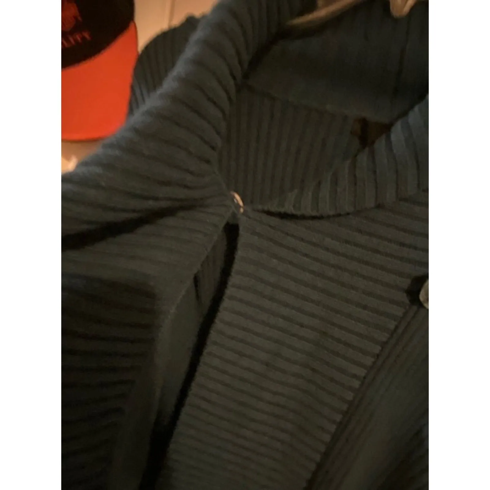 Calvin Klein Dark Aqua Cardigan S - Image 5