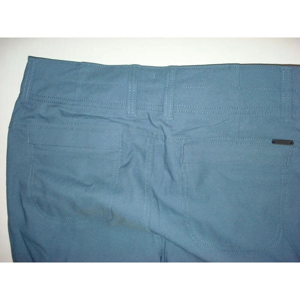 Womens 4 New Blue Hike Shorts Pocket Long UPF 50 Trail Alana Prana Knicker Knee - Image 7