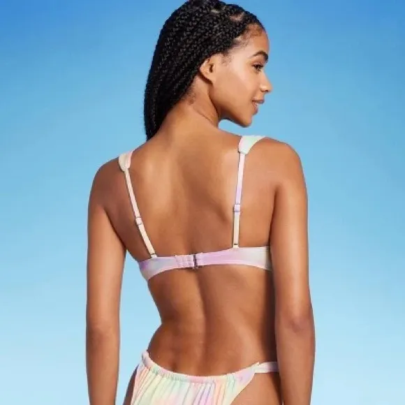 Wild Fable Pastel Tie Dye Bikini bottom - Image 2