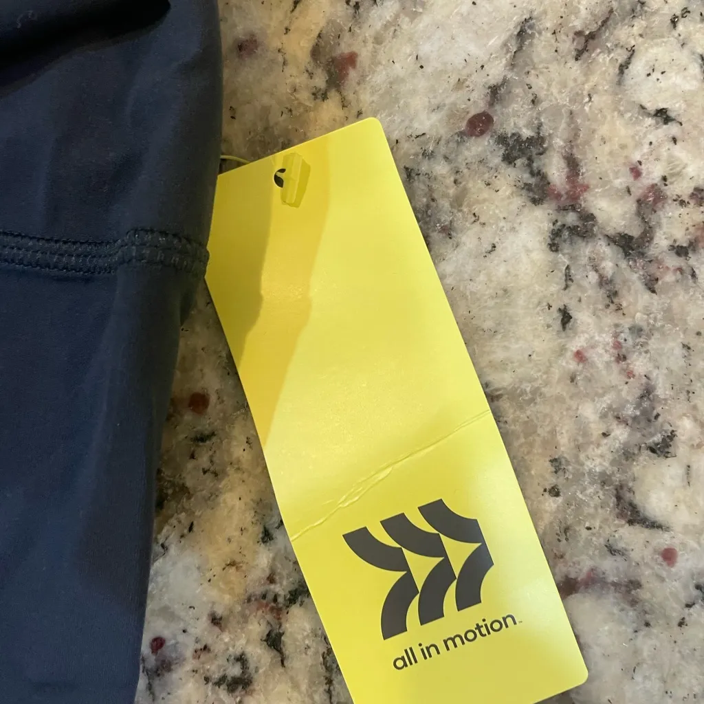 All in Motion Navy Leggings - Image 4