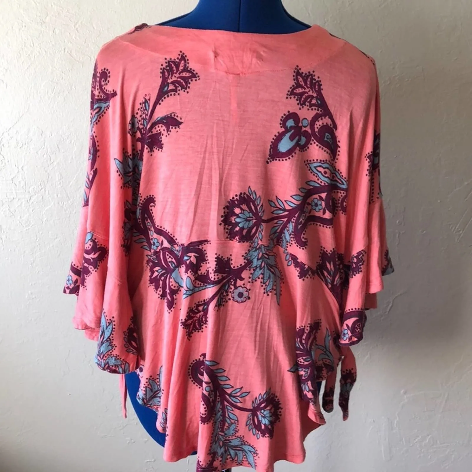 NWOT Free People Floral Top Size S - Image 4