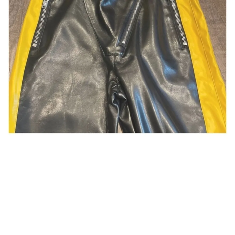 Dolls Kill color block faux leather pants - Image 5