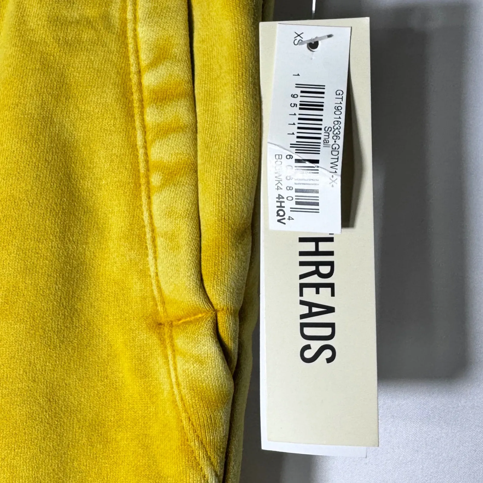 NWT Goodthreads Women's Fleece Jogger Sweatpants in Mustard XS Yellow - Image 9