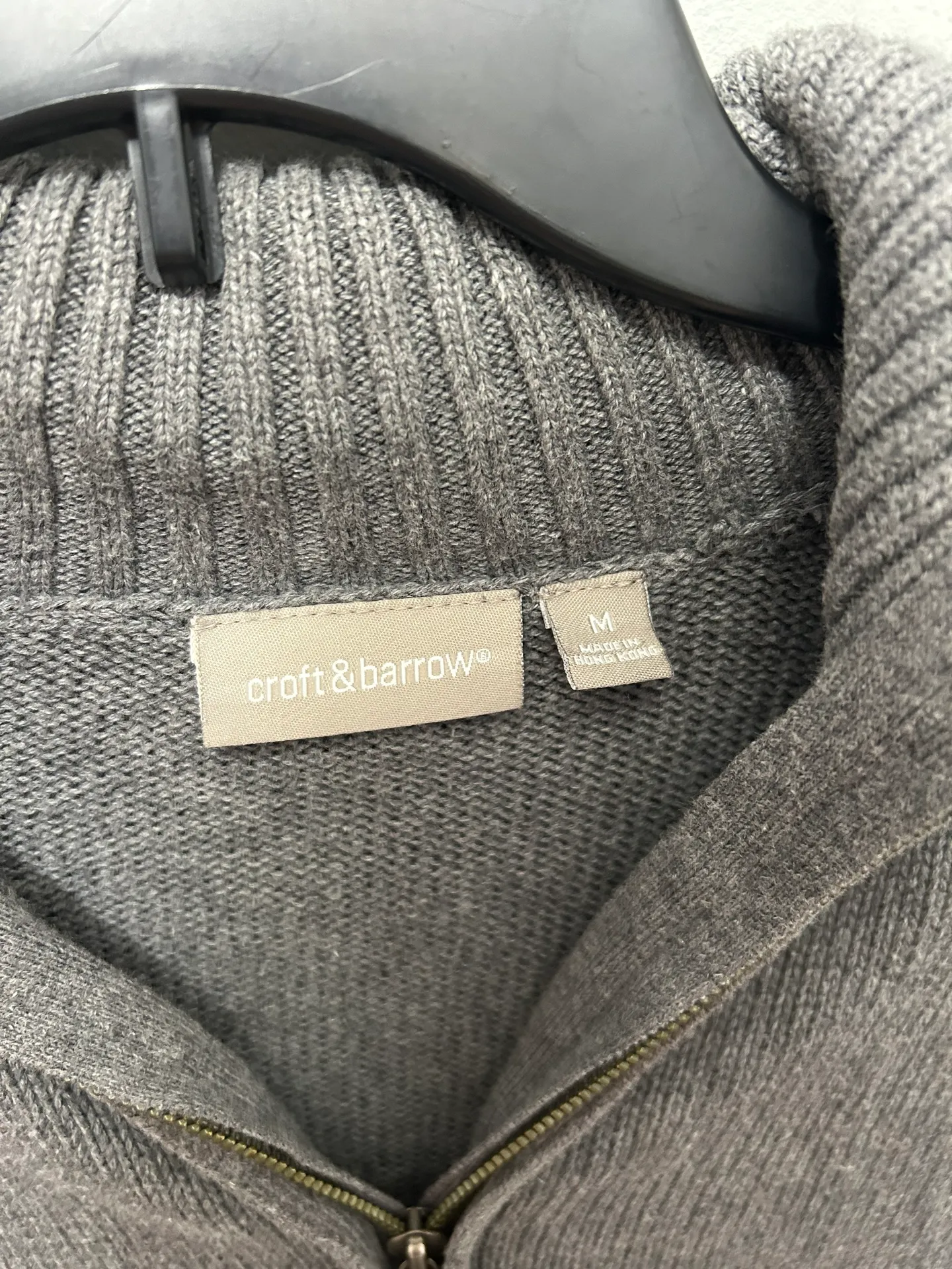 Croft & Barrow Full-Zip Sweater - Image 3