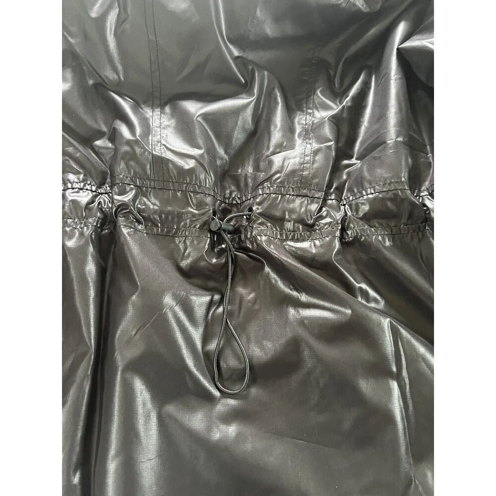 Alphalete  Women’s Infinity Explorer Jacket-Black Rain Windbreaker Jacket Hooded - Image 13