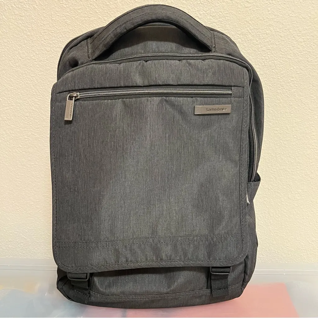 Samsonite Modern Utility Paracycle Laptop Backpack, charcoal grey, NWOT Gray - Image 15
