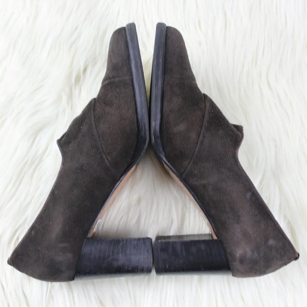 Aquatalia Brown Suede Shooties Ankle Booties 7 - Image 5