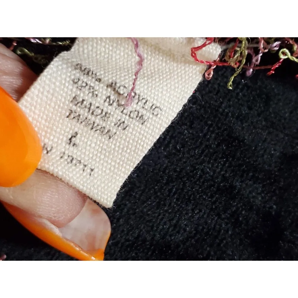 Marsh Landing Women's Acrylic Cowl Neck Long Sleeve Pullover Knit Sweater Size L - Image 9