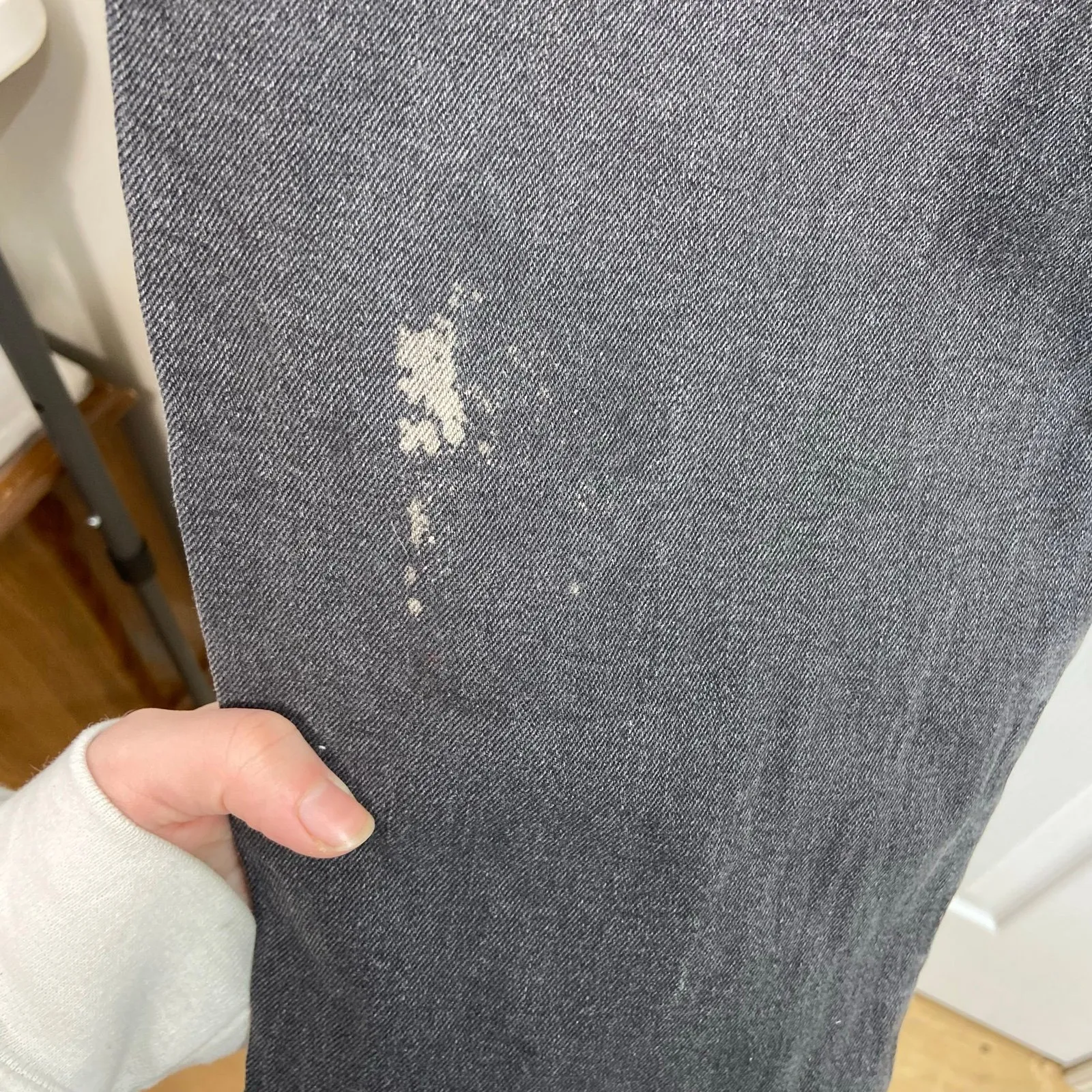 Wild Fable black pleated high rise ankle loose relaxed denim jeans casual pants - Image 6