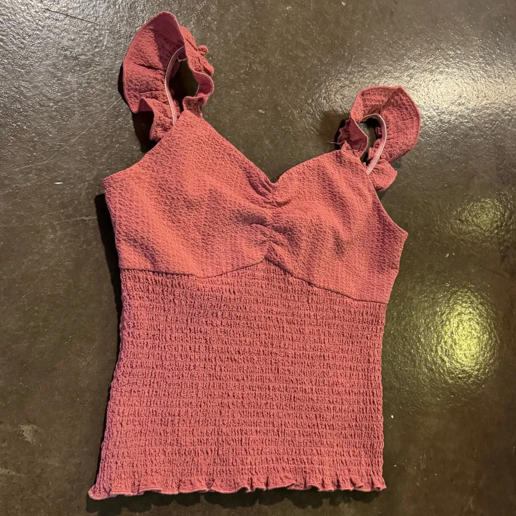 Tatiana Crinkle Tank Top - Image 5