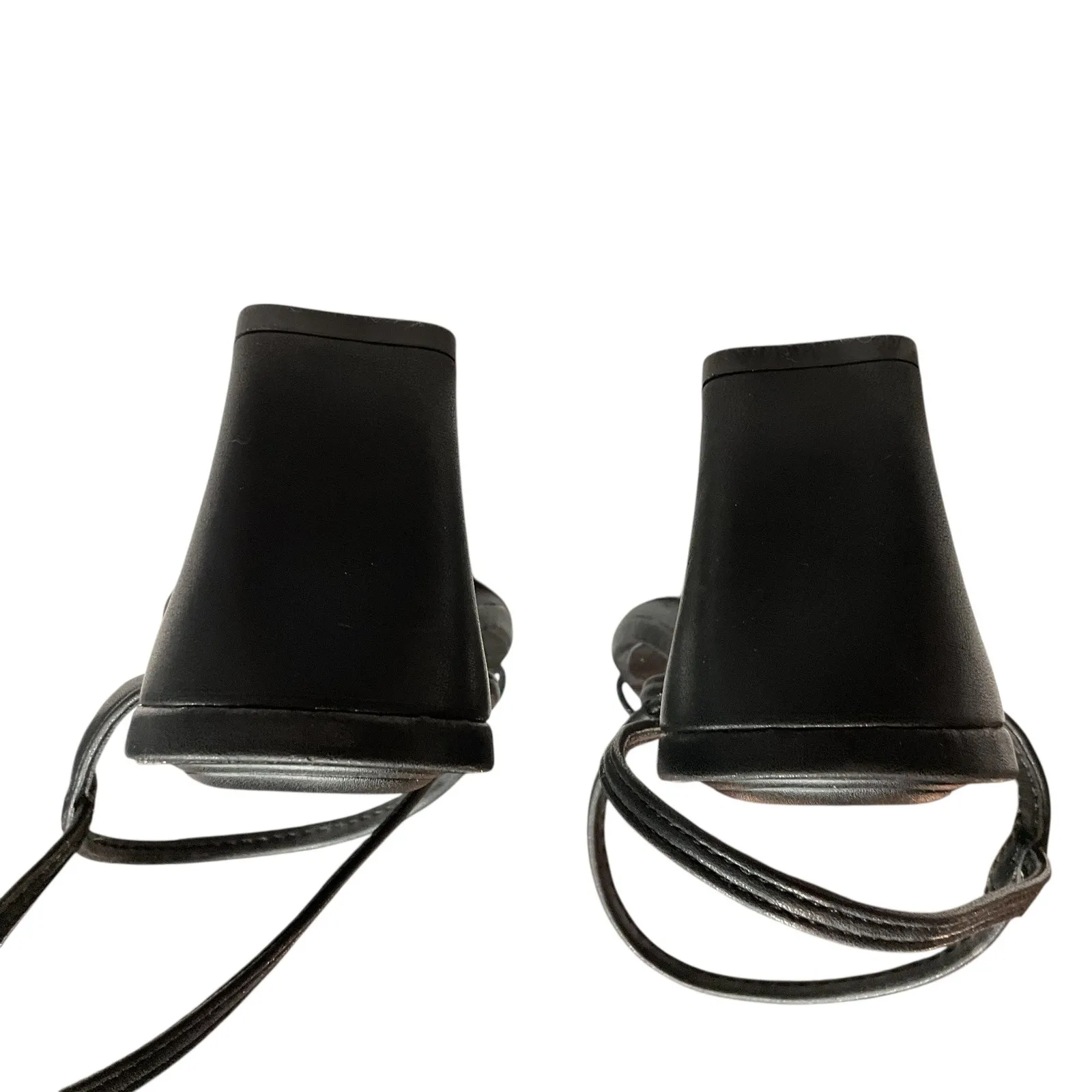 ON 34th Women's Square Open Toe Strappy Slingback Dress Sandals Black Size 9M - Image 8