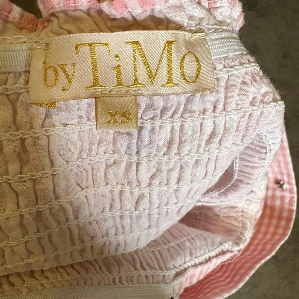 byTiMo Gingham Poplin Tiered Dress - Image 8