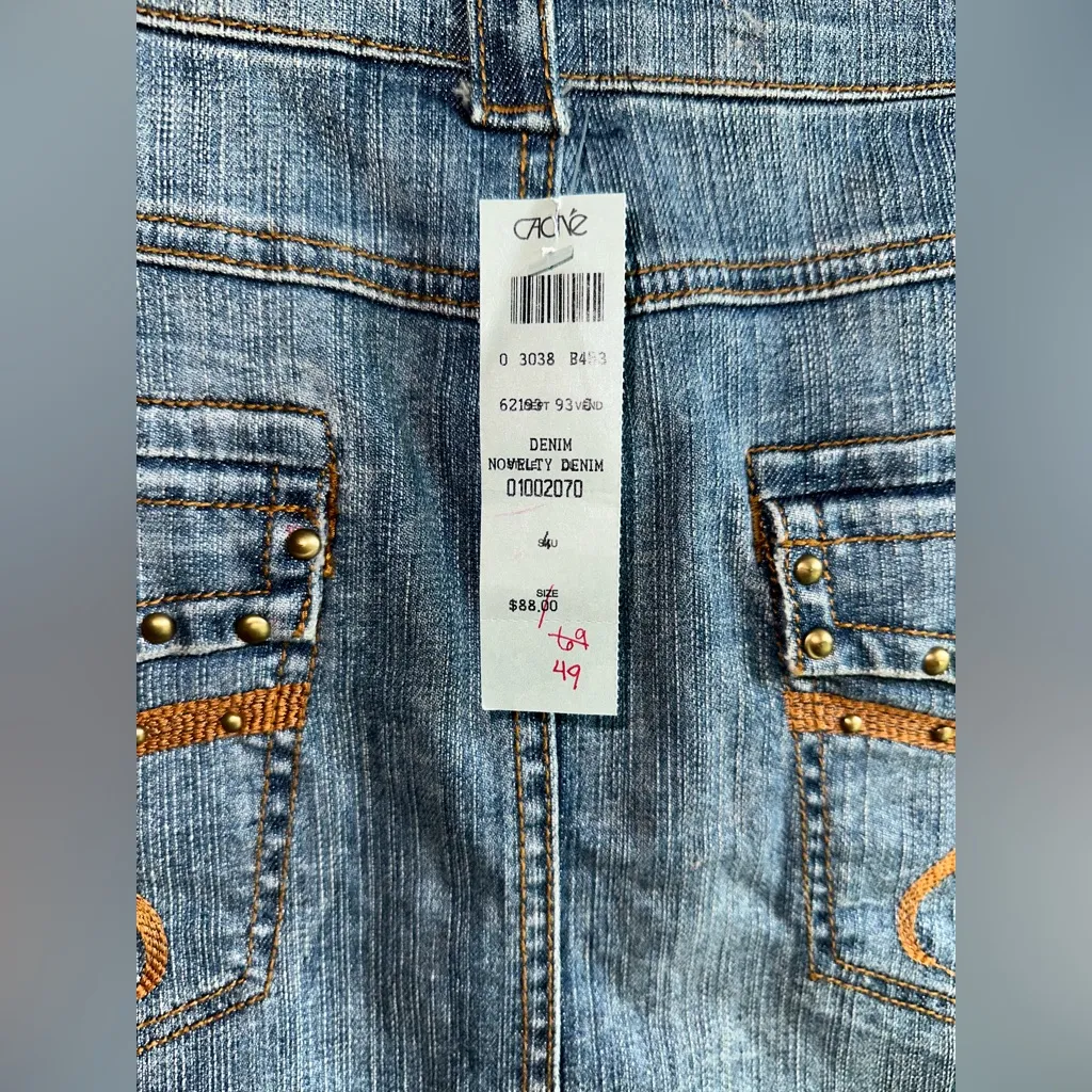 Cache denim skirt - Image 4