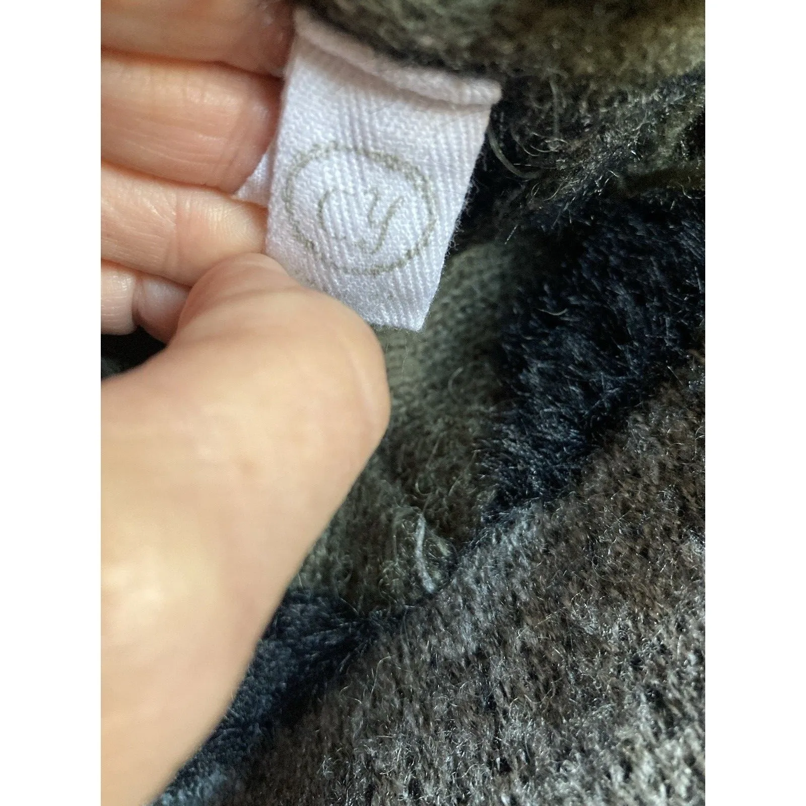 CY Fashion Oversized Camo Sweater 3XL Distressed Cozy Lagenlook Boho Tunic Army Size 3X - Image 9