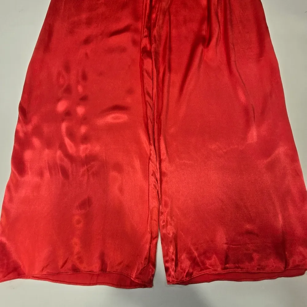 Shona Joy Lydie Tuxedo Trouser in Poppy Red - Image 4