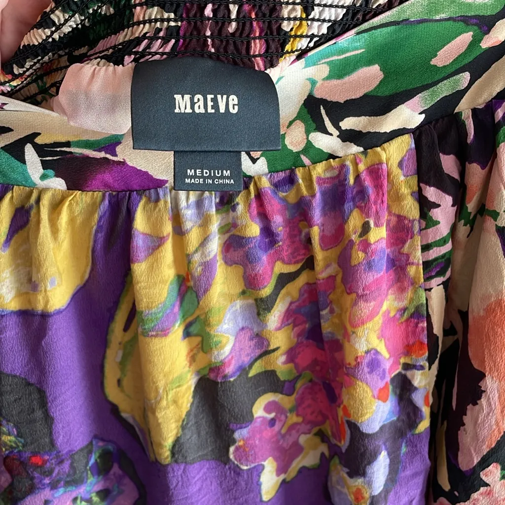 Maeve Carrizo Silk Mini Skirt - Image 8