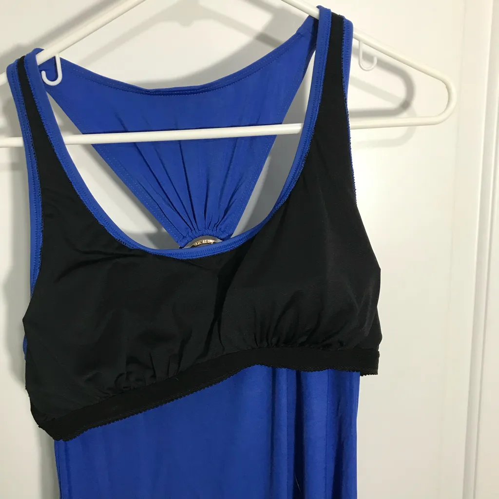 Michael Kors  Blue Swim Coverup or Casual Dress Medium - Image 5