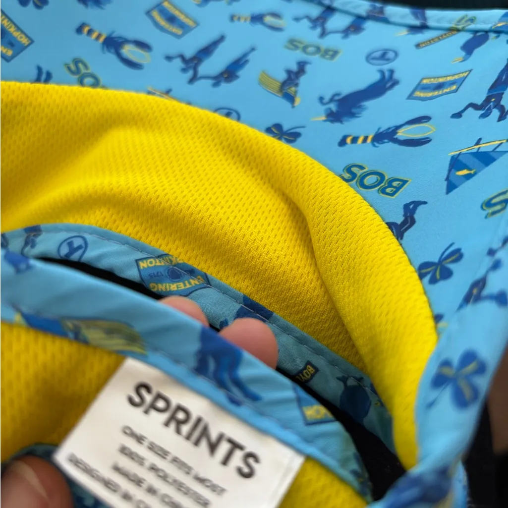 Sprints Unisex Boston 2.0 Limited Edition Visor Marathon Sports One Size Blue - Image 4