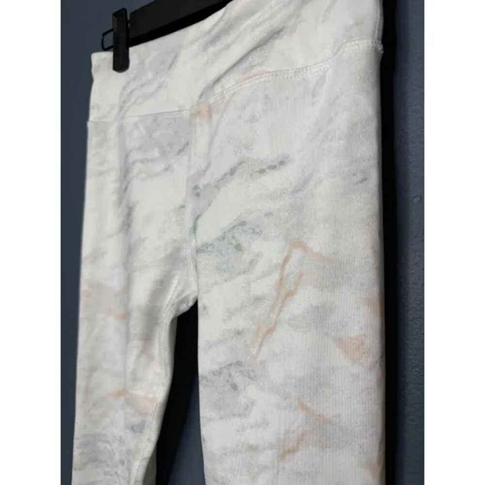 Zella Granite Marble Pattern Leggings Women's Size Small Exercise Yoga Pants - Image 4