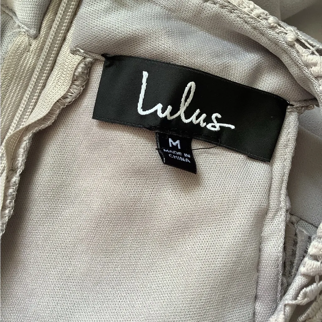 GORGEOUS LULUS maxi dress 💖FREE SHIP❣️ Gray - Image 7