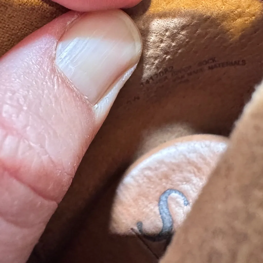 Sofft Tan Black Animal Print Calf Hair Leather Ankle Boots Womens 7 Fall Classic - Image 3