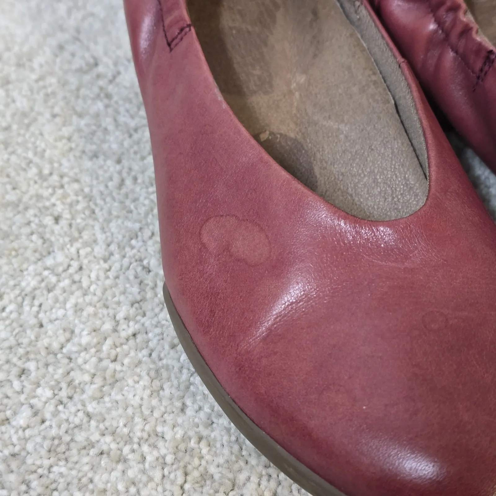 Dansko  Kira Aniline Women's Shoes Size 6.5 Leather  Flats Ballerina - Image 4