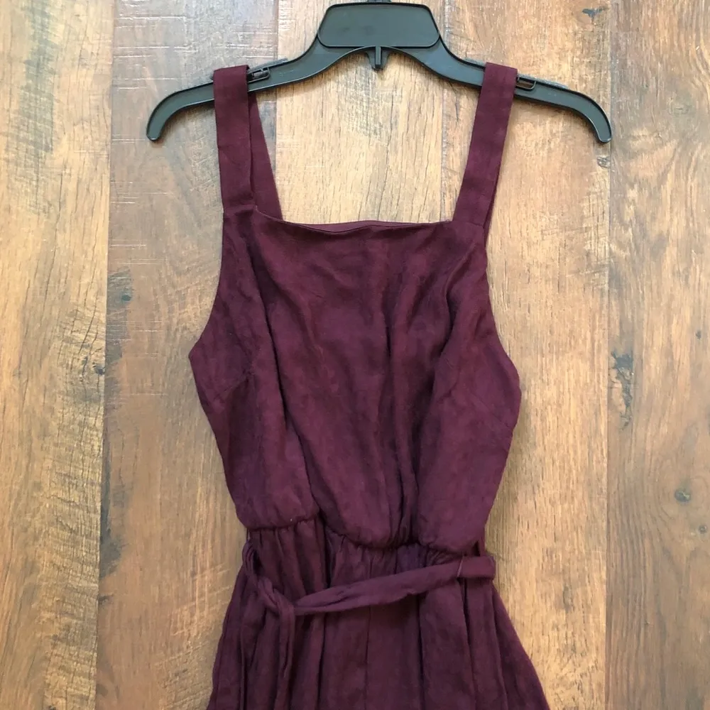 XHILARATION burgundy one piece romper - Image 6
