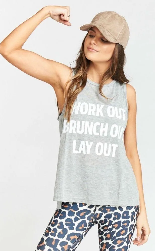 💕SHOW ME YOUR MUMU💕 Graphic Tee Tank Top M NWT - Image 2