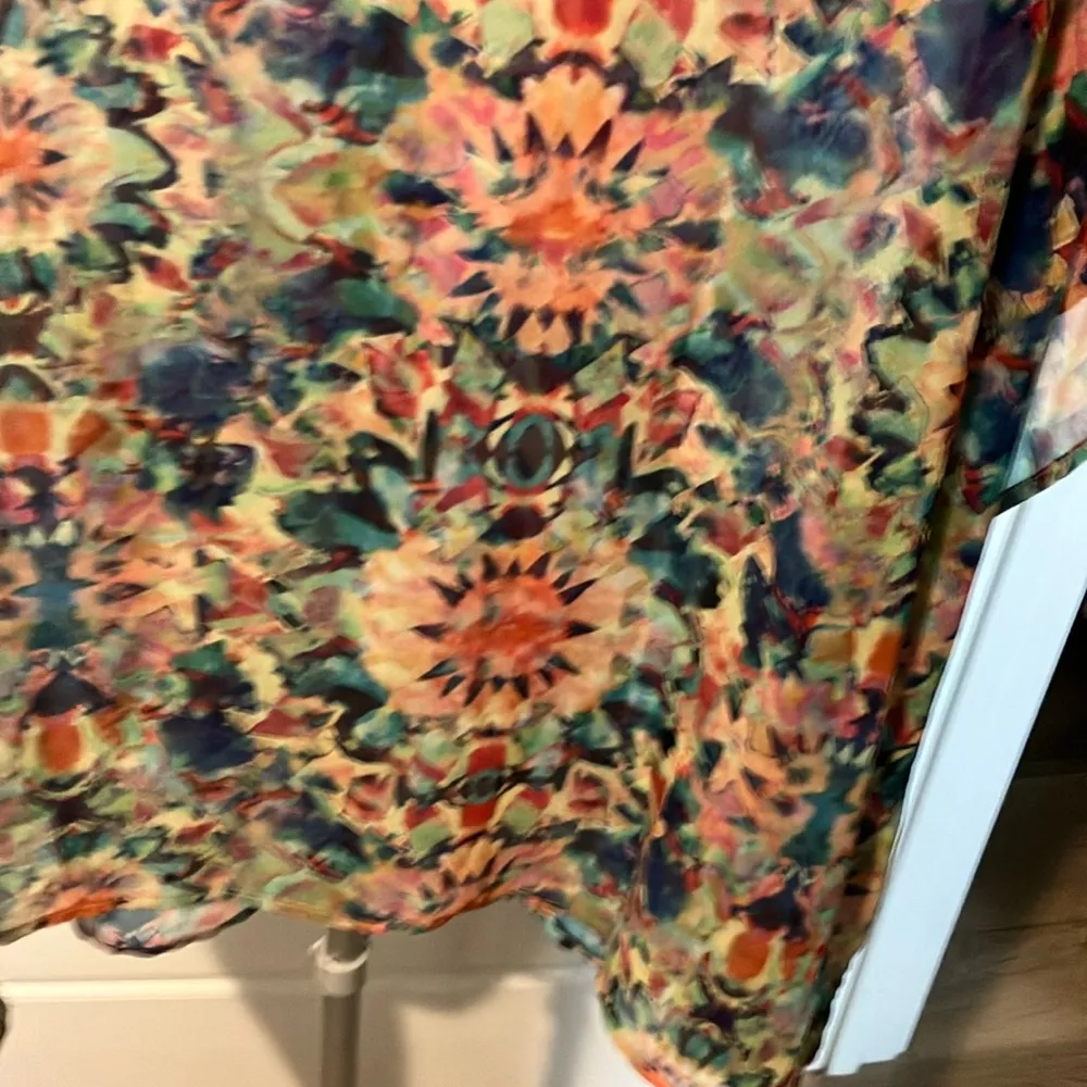 Adrienne Multicolor beach coverup - Image 4