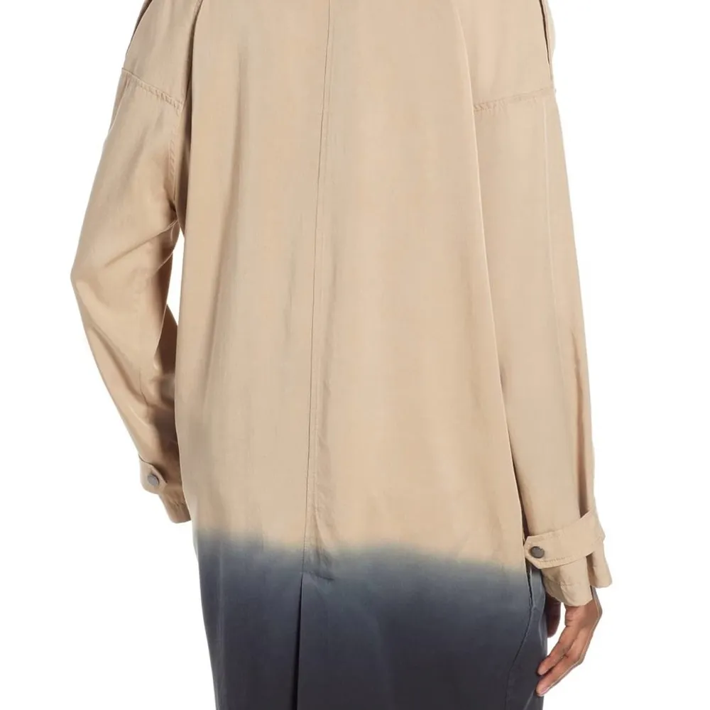 BLANK NYC  Dip Dye Trench Coat - Image 4
