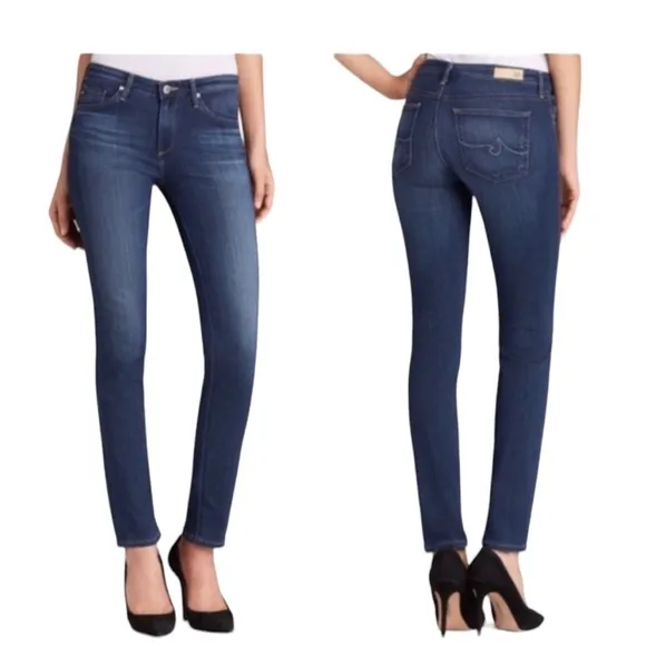 AG Adriana Goldschmied Prima Mid Rise Cigarette Jean, 29R - Image 2