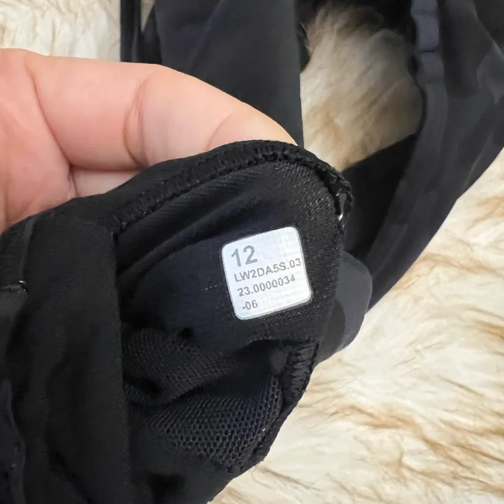 Lululemon Free to Be Serene Bra (Low Y) – Heritage 365 Camo Deep Coal Multi - Image 3