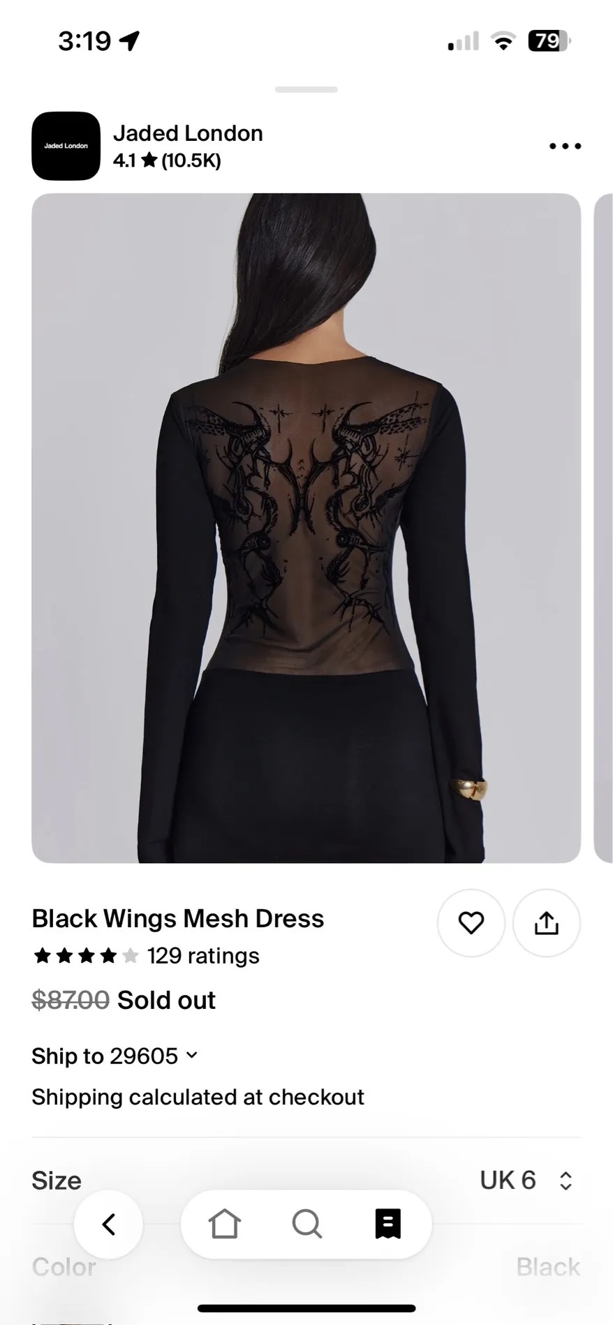 Jaded London Dress - Image 2