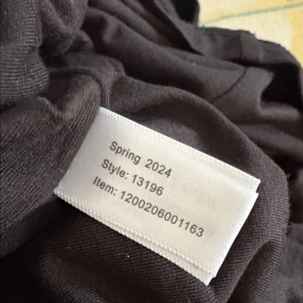 Marine Layer Lexi Ribbed Daytime Midi Dress Black Small - Image 8