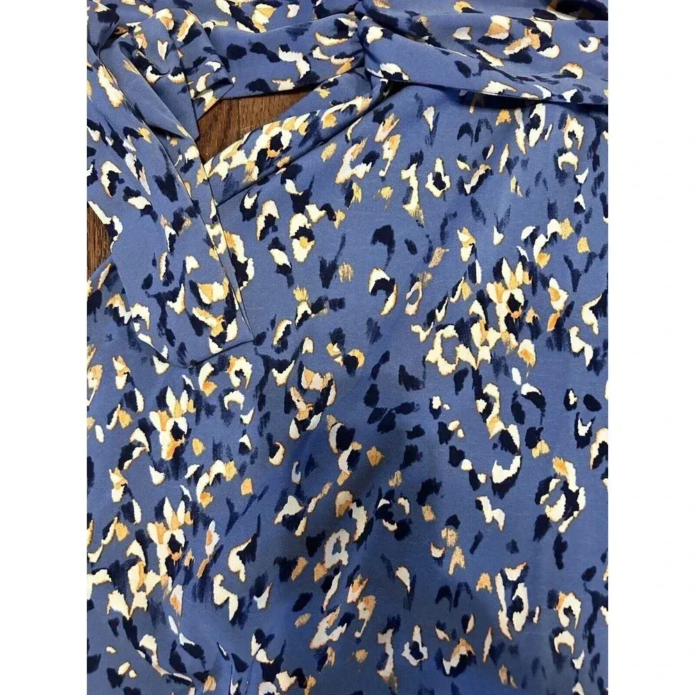 Nine West Womens Purple Fit And Flare One Shoulder Dress‎ Size Women’s Size XL - Image 5