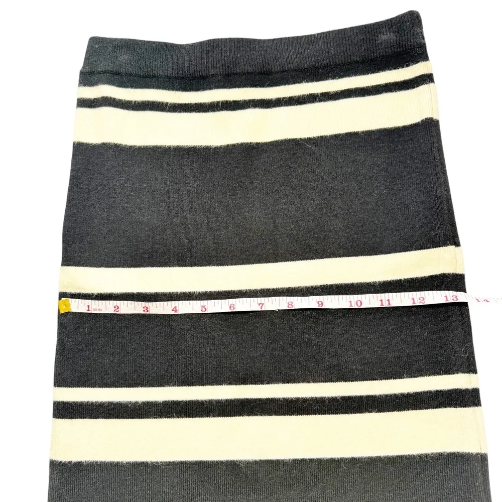 LOVERS + FRIENDS Matching Set Striped Seren Maxi Skirt & Tube Top Black Ivory XS - Image 13