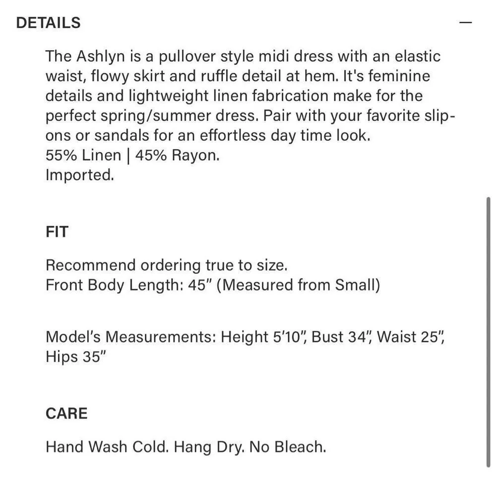 Rails Ashlyn sunset gradient smocked waist dress size small - Image 12