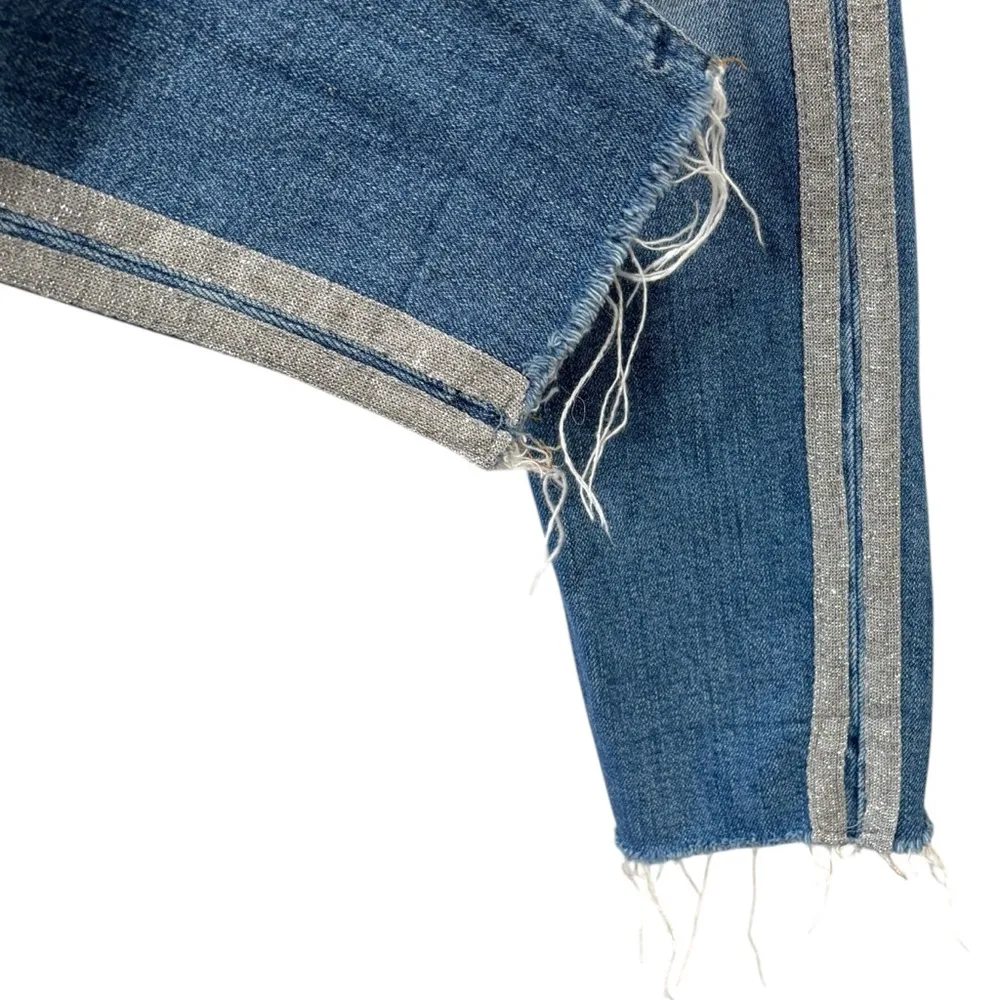 Anthropologie Pilcro and the Letterpress Cropped Jeans Raw hem Women’s size 29 - Image 6