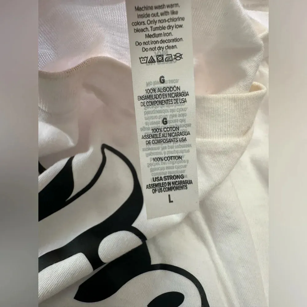 Wife of the Party Bridal party graphic tee size Large Black - Image 2